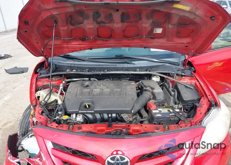 2011 Toyota Corolla S/Le from USA, damaged, VIN 2T1BU4EEXBC550212